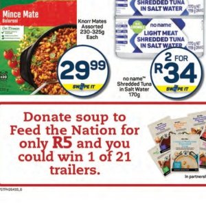 Soup at Pick n Pay Hyper