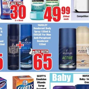 Deodorant at Boxer Superstores