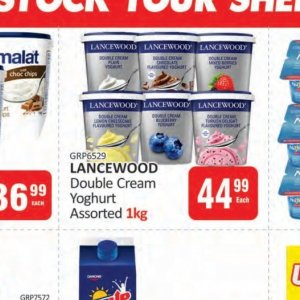 Yoghurt at Kit Kat Cash&Carry