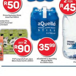Juice at Pick n Pay Hyper
