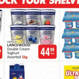 Yoghurt at Kit Kat Cash&Carry