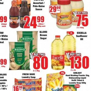 Sunflower oil at Boxer Superstores