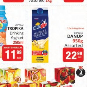 Yoghurt danone  at Kit Kat Cash&Carry