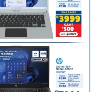 Laptop at Russells