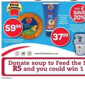 Soup at Pick n Pay Hyper