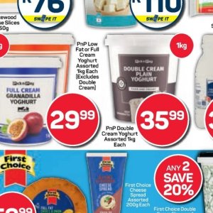 Cream at Pick n Pay Hyper