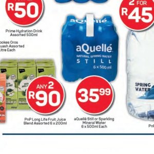 Juice at Pick n Pay Hyper