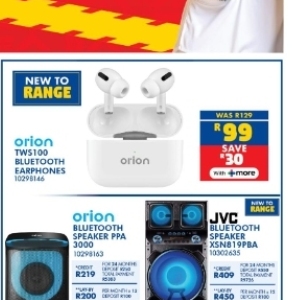 Bluetooth speaker at Russells