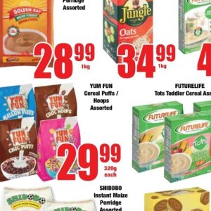 Cereal at Boxer Superstores