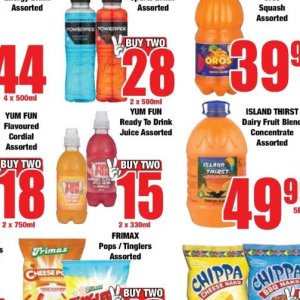 Juice at Boxer Superstores