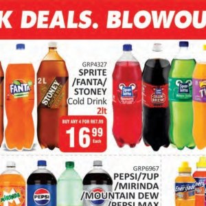 Fizzy drink at Kit Kat Cash&Carry