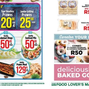 Seafood at Fruit & Veg City