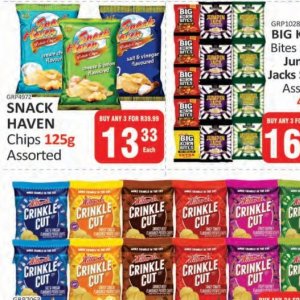 Chips at Kit Kat Cash&Carry