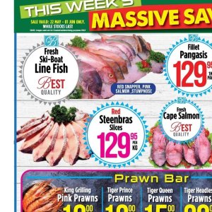 Fish at Fruit & Veg City