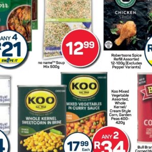 Soup at Pick n Pay Hyper
