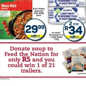 Soup at Pick n Pay Hyper