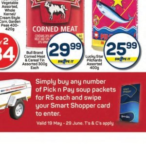 Soup at Pick n Pay Hyper