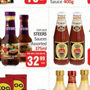 Sauces at Kit Kat Cash&Carry