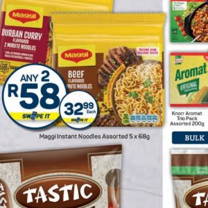 Noodles at Pick n Pay Hyper