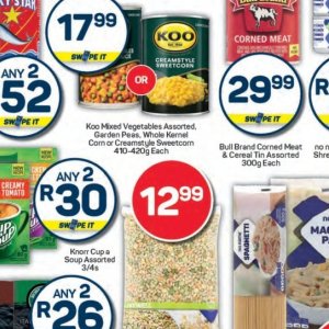 Peas knorr  at Pick n Pay Hyper