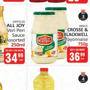 Mayonnaise at Kit Kat Cash&Carry