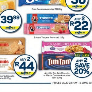 Biscuits at Pick n Pay Hyper