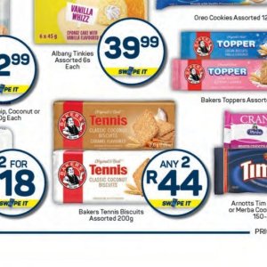 Biscuits at Pick n Pay Hyper