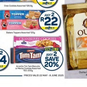 Biscuits at Pick n Pay Hyper