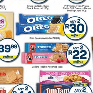 Cookies at Pick n Pay Hyper