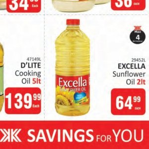 Sunflower oil at Kit Kat Cash&Carry