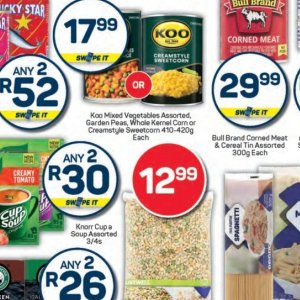 Peas knorr  at Pick n Pay Hyper