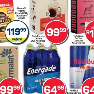 Coffee at Pick n Pay Hyper