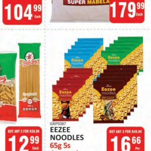 Noodles at Kit Kat Cash&Carry