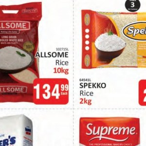 Rice at Kit Kat Cash&Carry