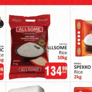 Rice at Kit Kat Cash&Carry