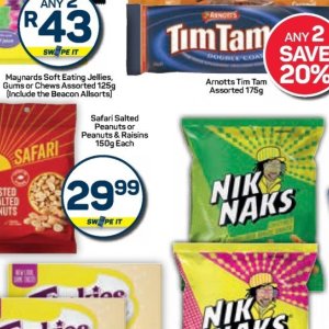 Raisins at Pick n Pay Hyper