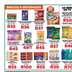 Snacks at Fruit & Veg City