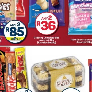Chocolate at Pick n Pay Hyper