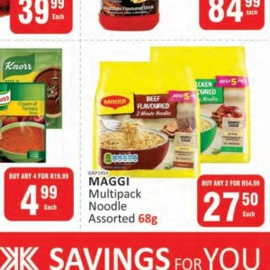 Noodles at Kit Kat Cash&Carry