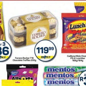  ferrero at Pick n Pay Hyper