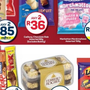 Chocolate at Pick n Pay Hyper
