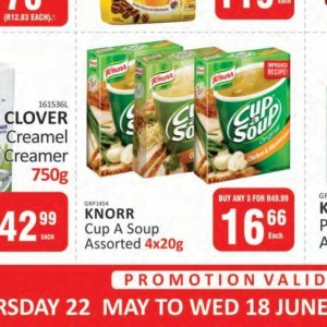 Soup at Kit Kat Cash&Carry