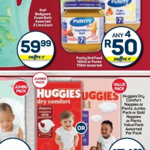 Purees at Pick n Pay Hyper