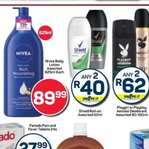 Body lotion nivea  at Pick n Pay Hyper