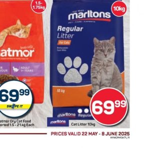 Cat litter at Pick n Pay Hyper