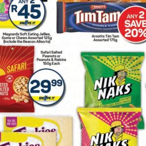 Raisins at Pick n Pay Hyper