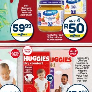 Purees at Pick n Pay Hyper