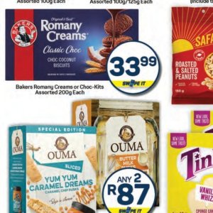 Biscuits at Pick n Pay Hyper