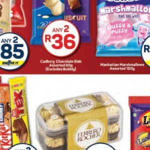 Chocolate at Pick n Pay Hyper