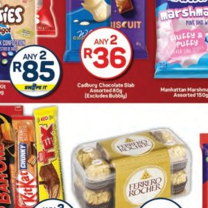 Chocolate at Pick n Pay Hyper